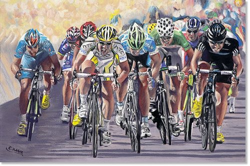 Tor de France - Carol Kibble